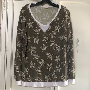 Cheetah Print Star Long Sleeve